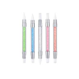 Beauty Hub Ecommerce - 5 Pieces Nail Sculpture Pens - Multicolor