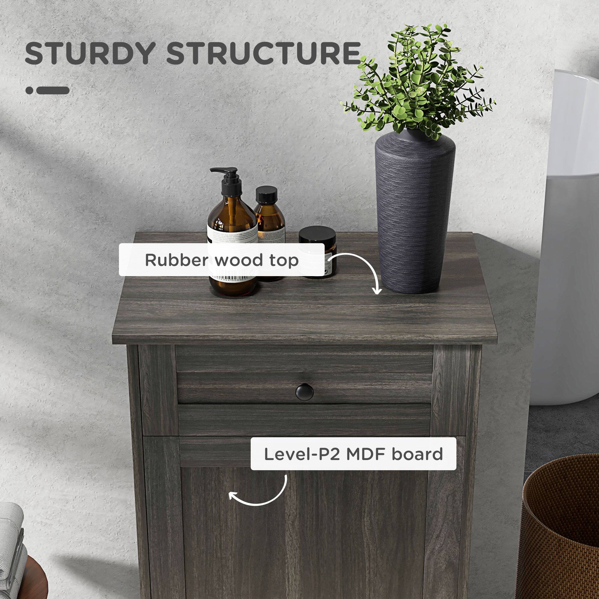 STURDY STRUCTURE

Rubber wood top

Level-P2 MDF board