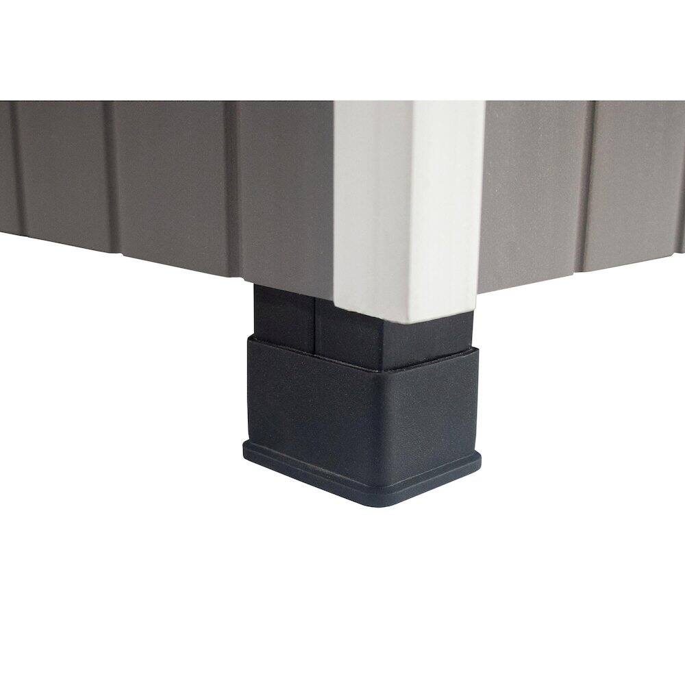 Alt View 1. New Age Pet - New Age Pet ECOFLEX Outdoor Cat House, XL - Grey.