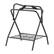 Alt View 5. VEVOR - Folding Saddle Rack, 28 x 19 x 37.5 in, Freestanding Horse Saddle Stand, Portable Horse Blanket Holder - Matte Black.