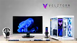 Velztorm LCD Praetix Gaming Desktop (i9 14900K, 64GB, 2TB SSD, RTX Velztorm LCD Praetix Gaming Desktop (i9 14900K, 64GB, 2TB SSD, RTX