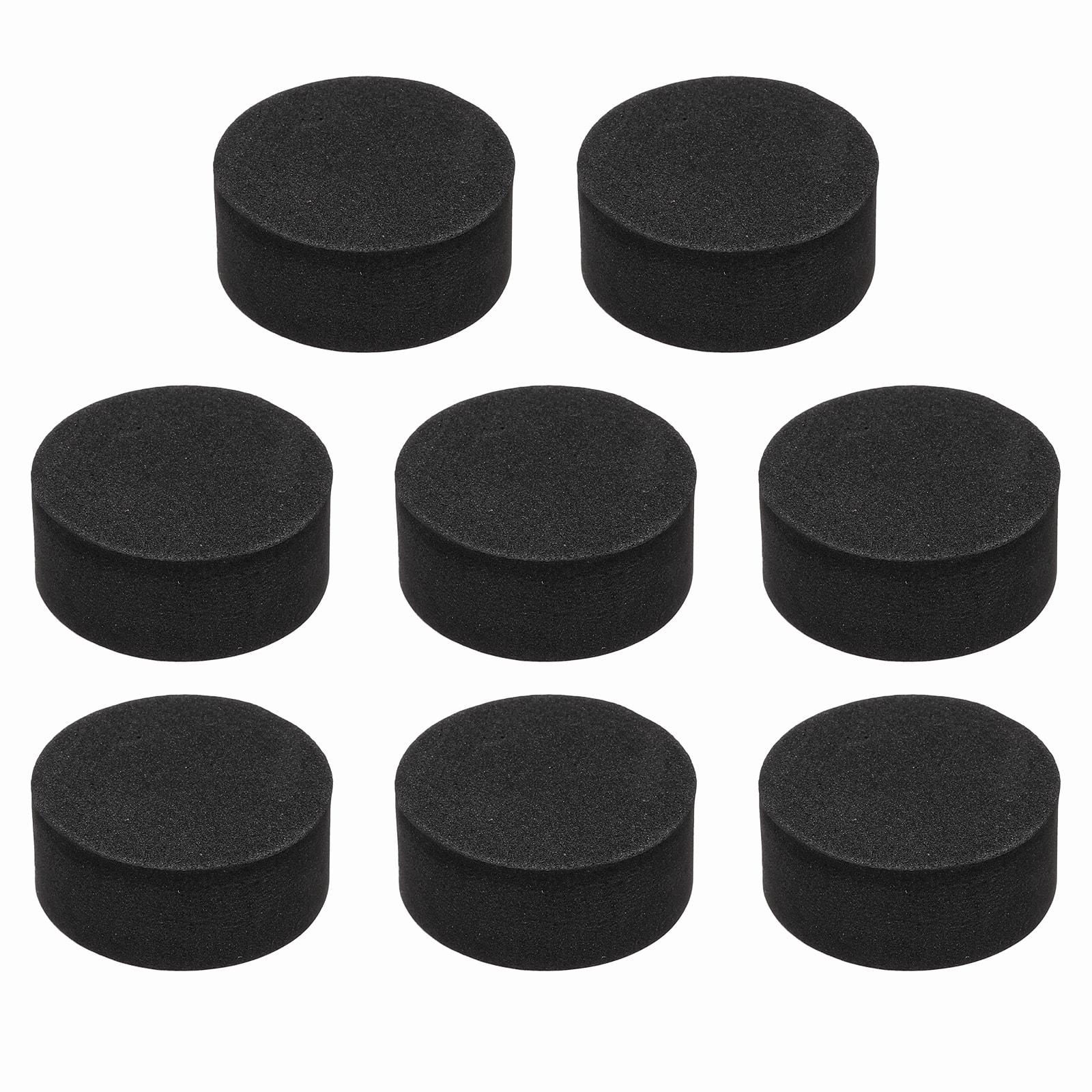Unique Bargains - Single Sided Speaker Isolation Pads 35x16mm Round EVA Acoustic Foam Anti-Vibration Feet for Speaker Subwoofer, 8pcs - Black price history on PriceWatchPro
