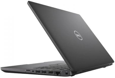 Left. Dell - Dell Latitude 5400 14" FHD Touch Screen Laptop, Core i7-8665U 1.9GHz, 32GB RAM, 1TB M.2-NVMe, Windows 11 Pro - Black.