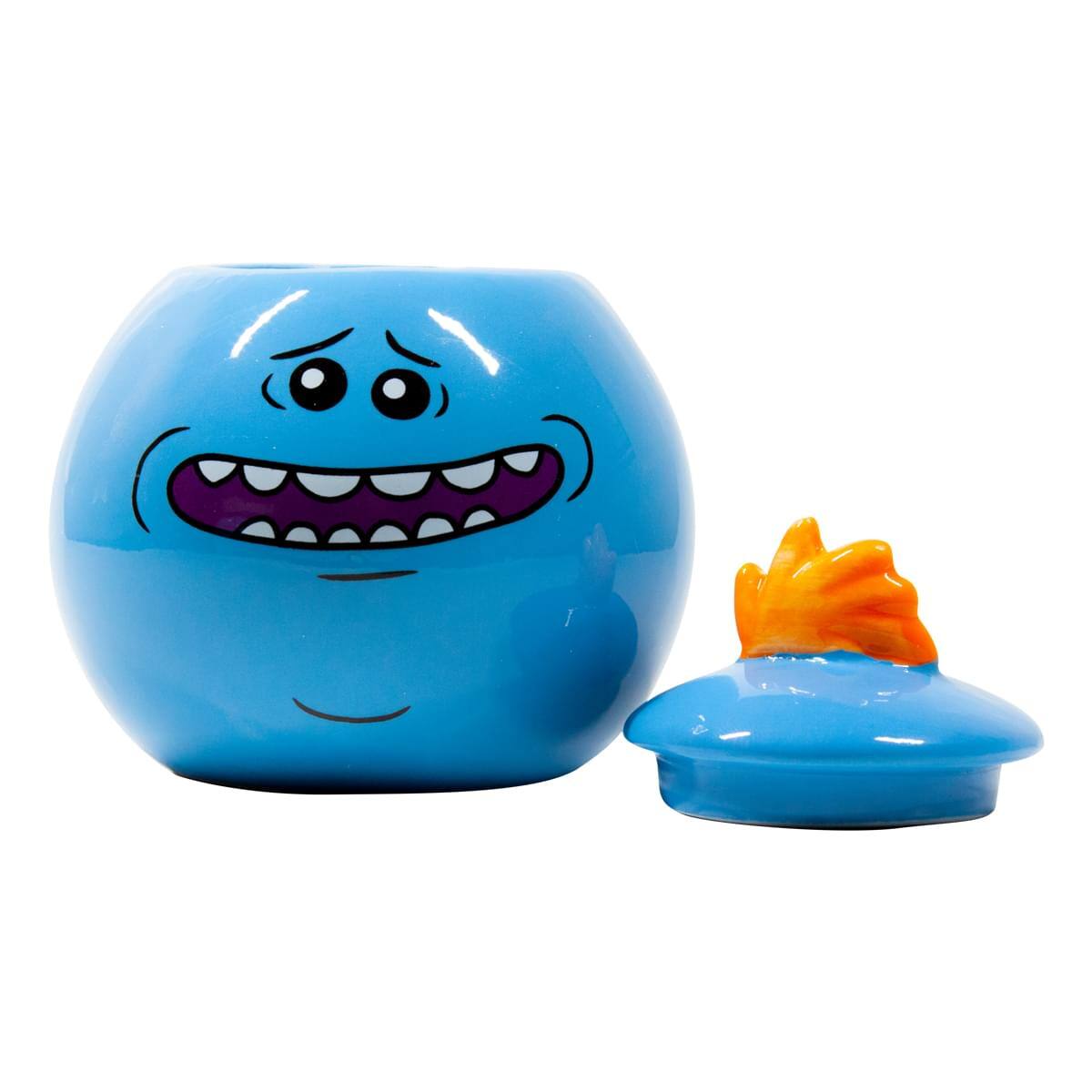 Alt View 1. Surreal Entertainment - Rick and Morty Collectibles | Rick and Morty Mr. Meeseeks Mini Mug | 1 Tuft - Blue.