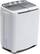 Front. Circus Cirle - 16.5Ibs Portable Washing Machine, Mini Washing Machine - Grey.