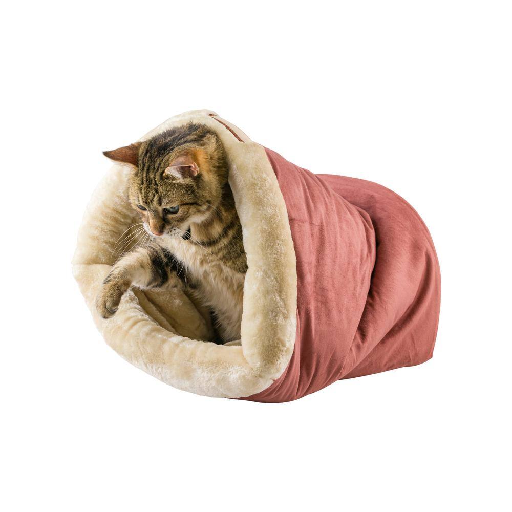 Alt View 6. Armarkat - Cat Bed Indian Red 14W x 20D x 10H - Red.