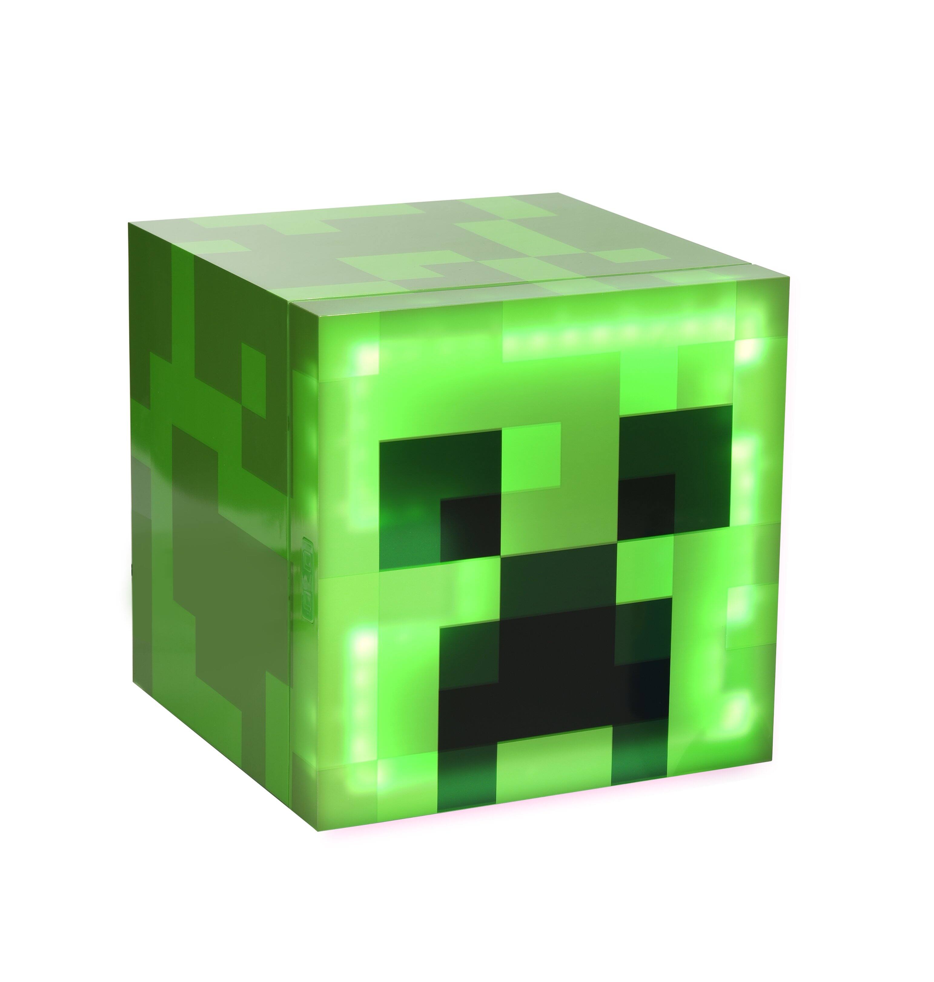 Front. Minecraft - Ukonic Minecraft Creeper Mini Green Fridge 6.7L, Holds 9 Cans, AC/DC Powered - Green.