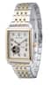 Bulova - Sutton Automatic 21 Jewels 98A308 Mens Watch Rectangle Open Heart Dial Two Tone Stainless Steel - Silver