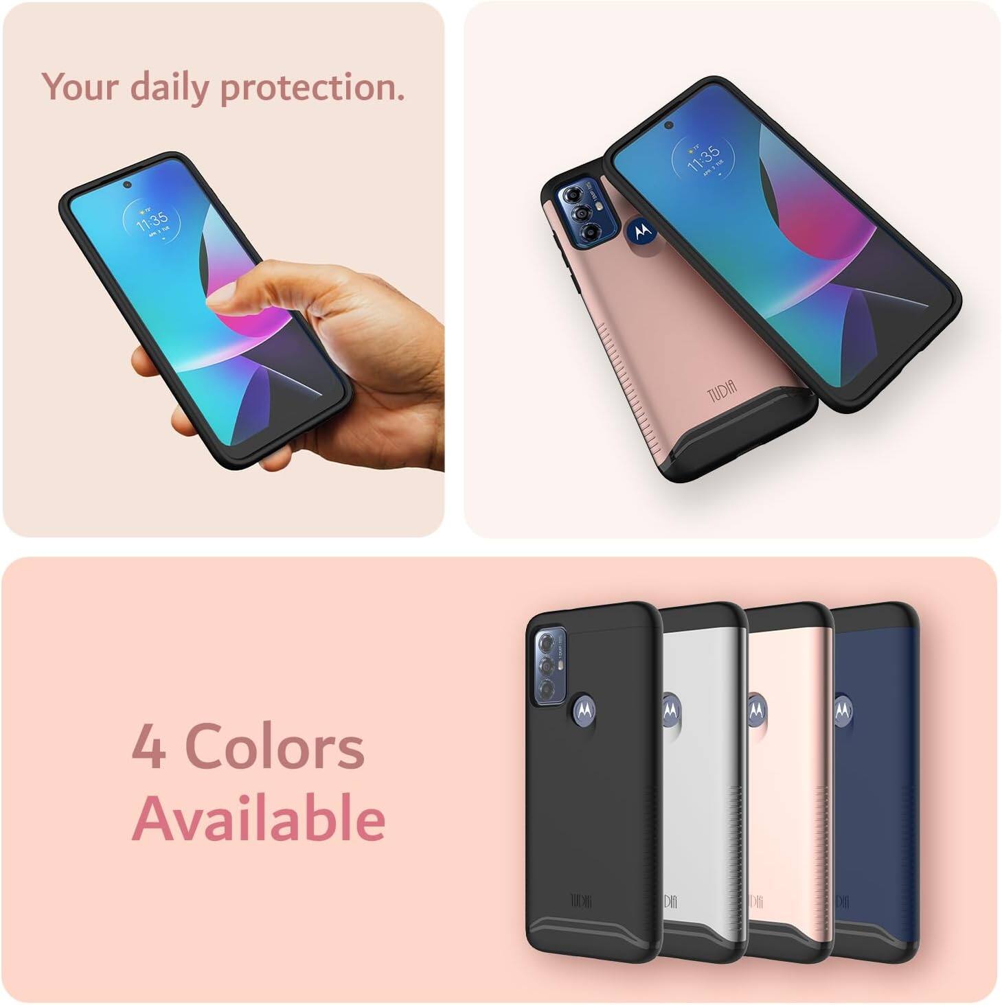 Your daily protection.

4 Colors Available