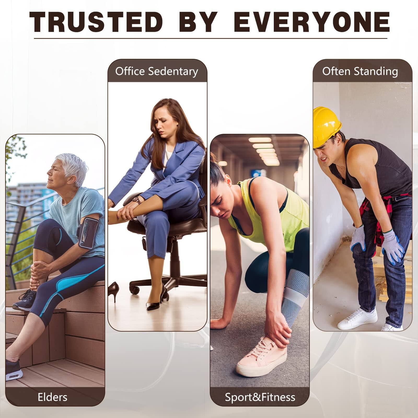 TRUSTED BY EVERYONE

Office Sedentary

Elders

Often Standing

Sport&Fitness