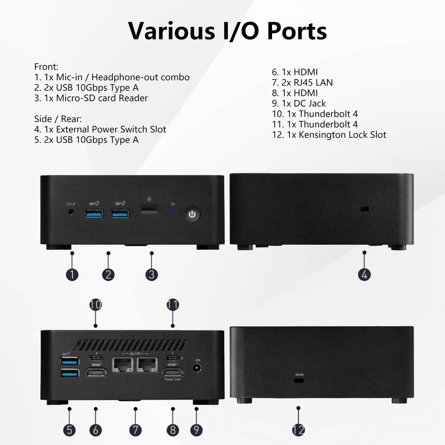 MSI Upgraded Cubi NUC MFF Desktop Intel Core i7 1365U Intel Iris