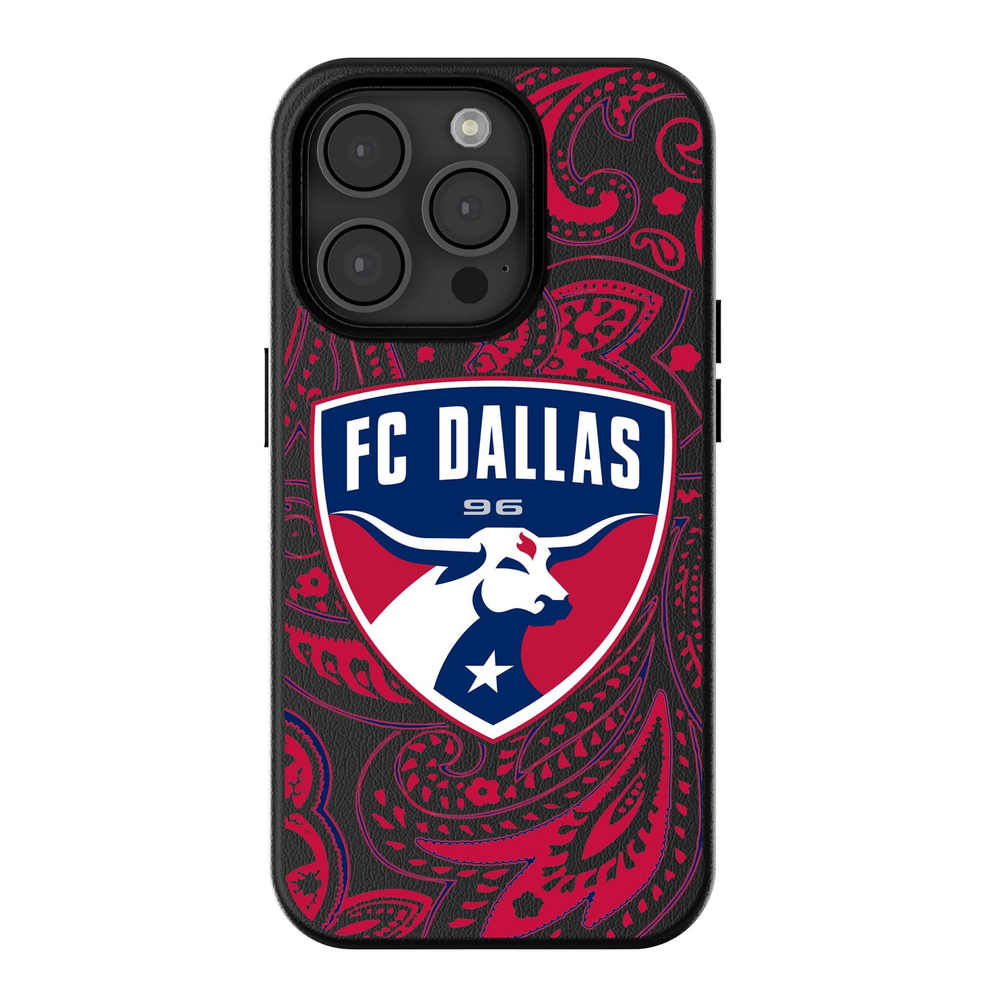 Keyscaper - MLS - FC Dallas iPhone Magnetic Bump Case - 16 Pro - Black