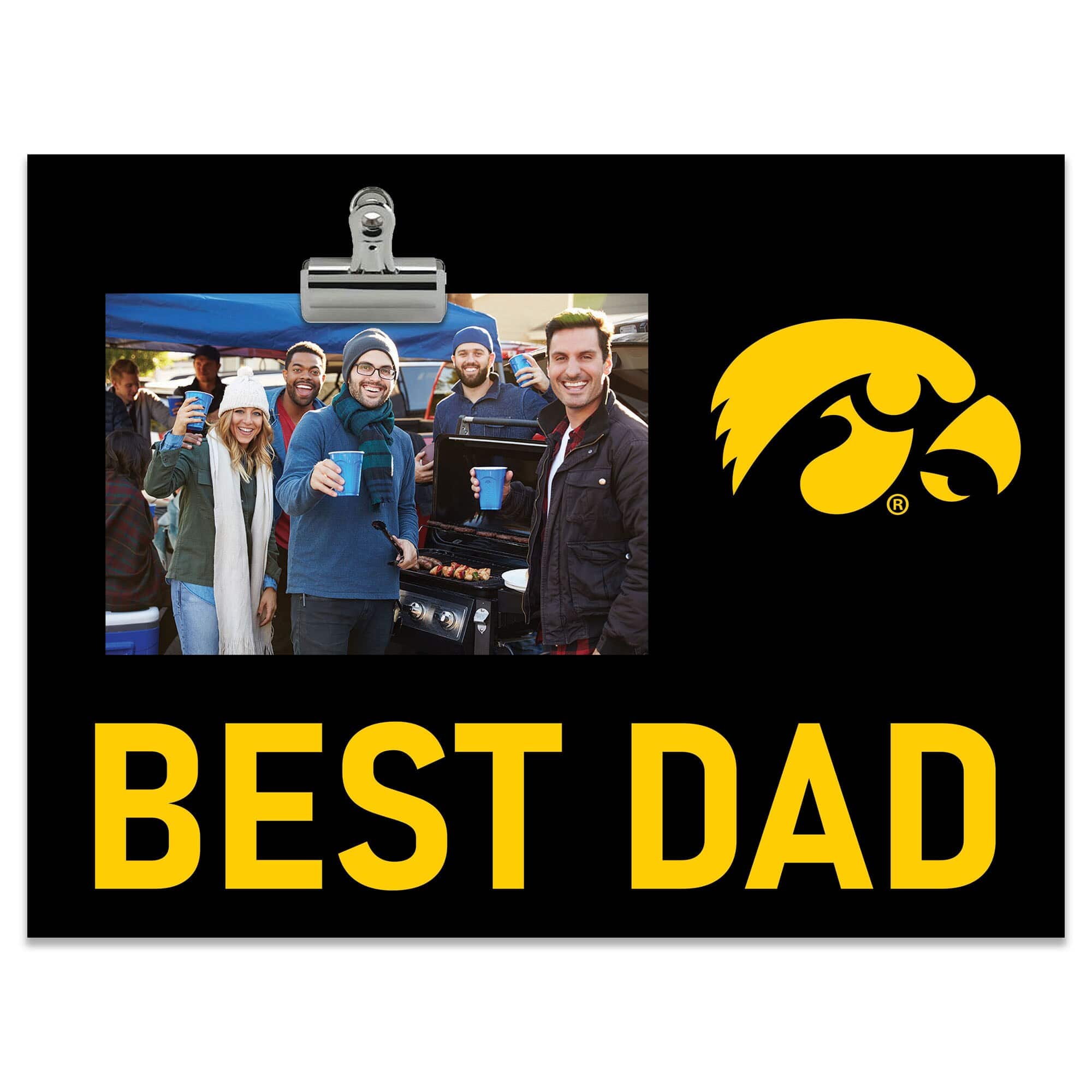 "Fan Creations - Iowa Hawkeyes 8"" x 10.5"" Briteline Best Dad Clip Frame - Multicolor" price history on PriceWatchPro