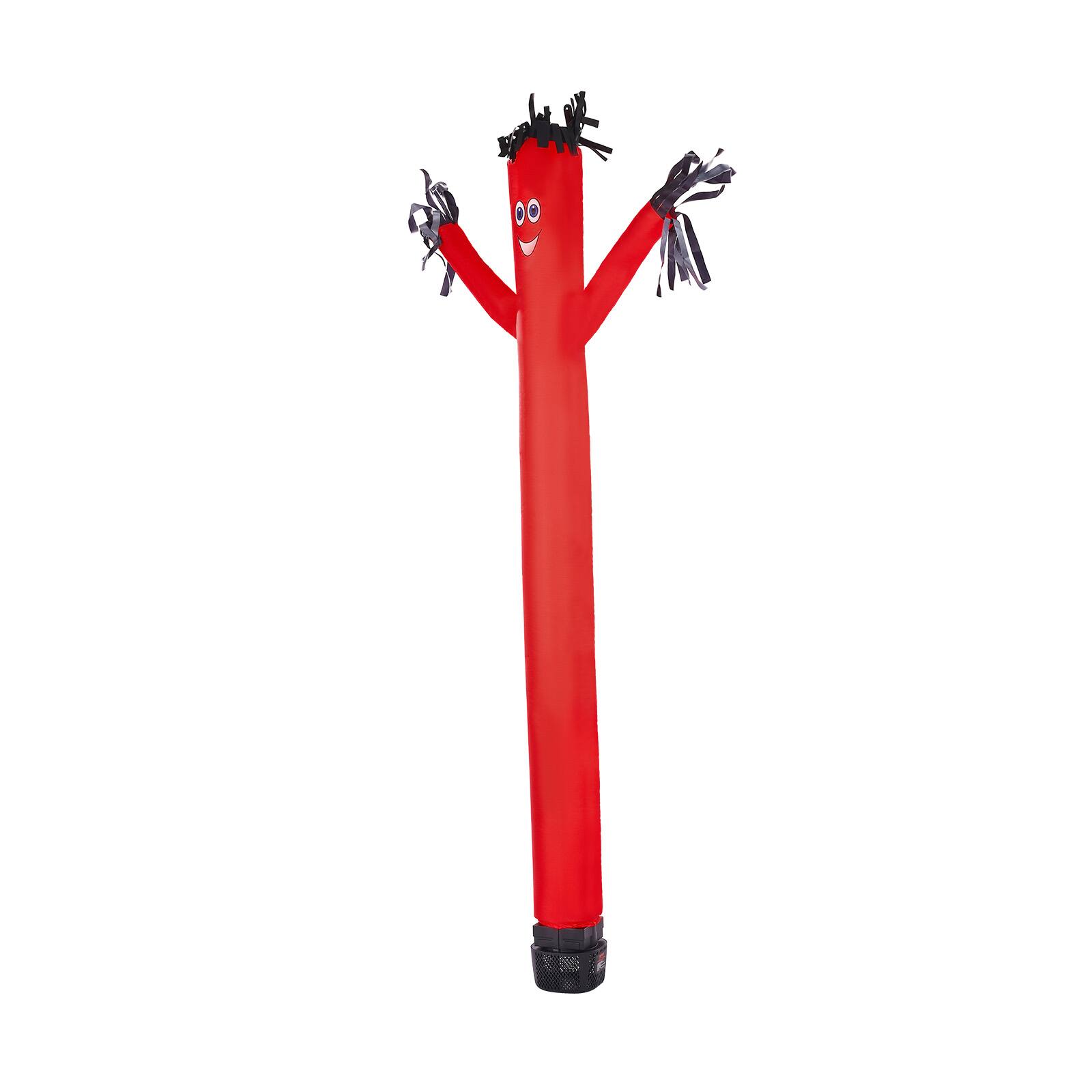Alt View 5. VEVOR - Inflatable Tube Man Set, 6 ft Tall,Wacky Waving Inflatable Dancing Tube Guy with 1/15 HP Blower,PP Shell IPX3 Waterproof - Red.