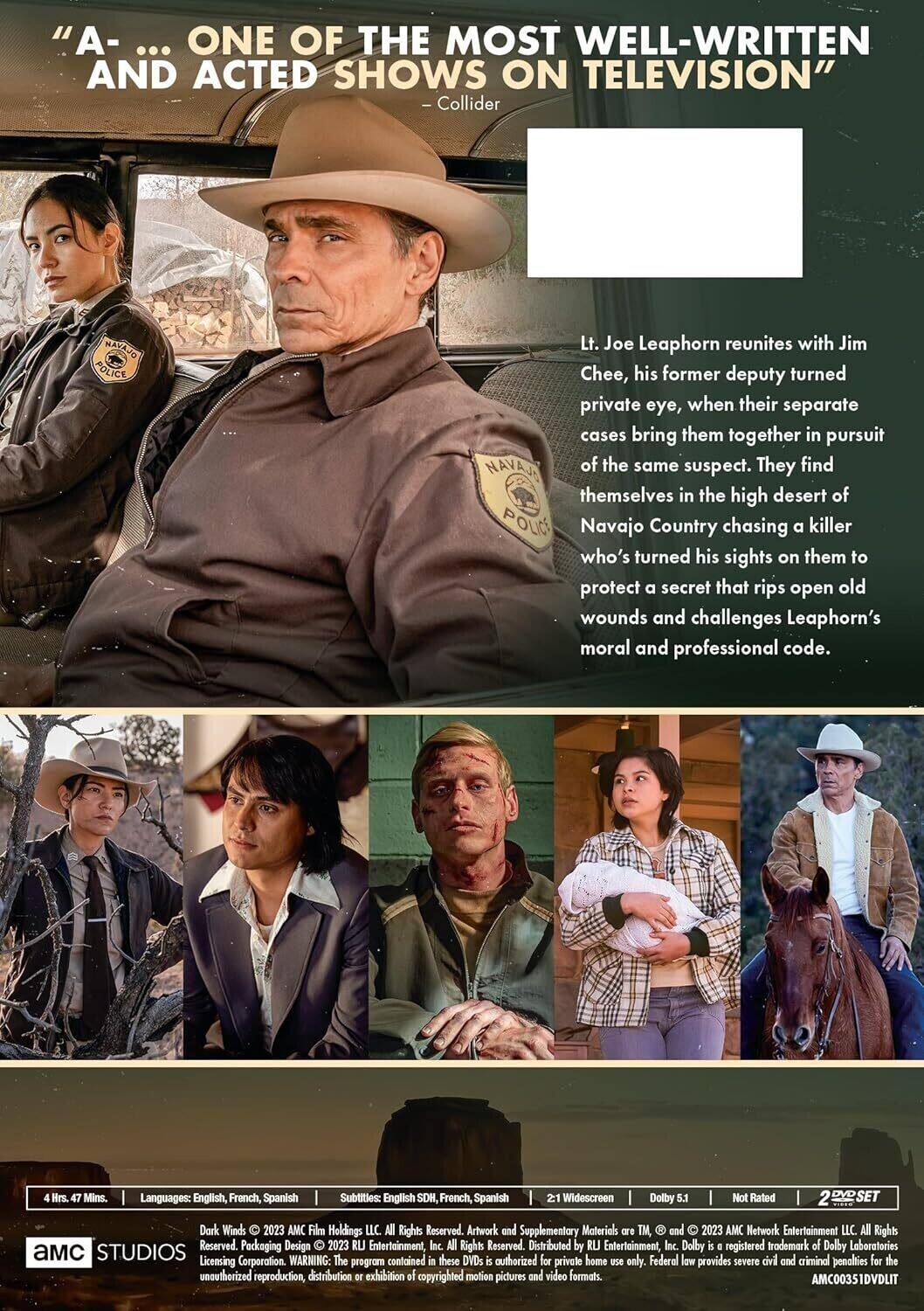 Alt View 1. Dark Winds: Season 2   - DVD.