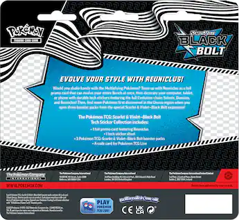 black bolt promo card pokemon Pokmon TCG: Scarlet & Violet Attack 2 Pokemon - Scarlet & Violet