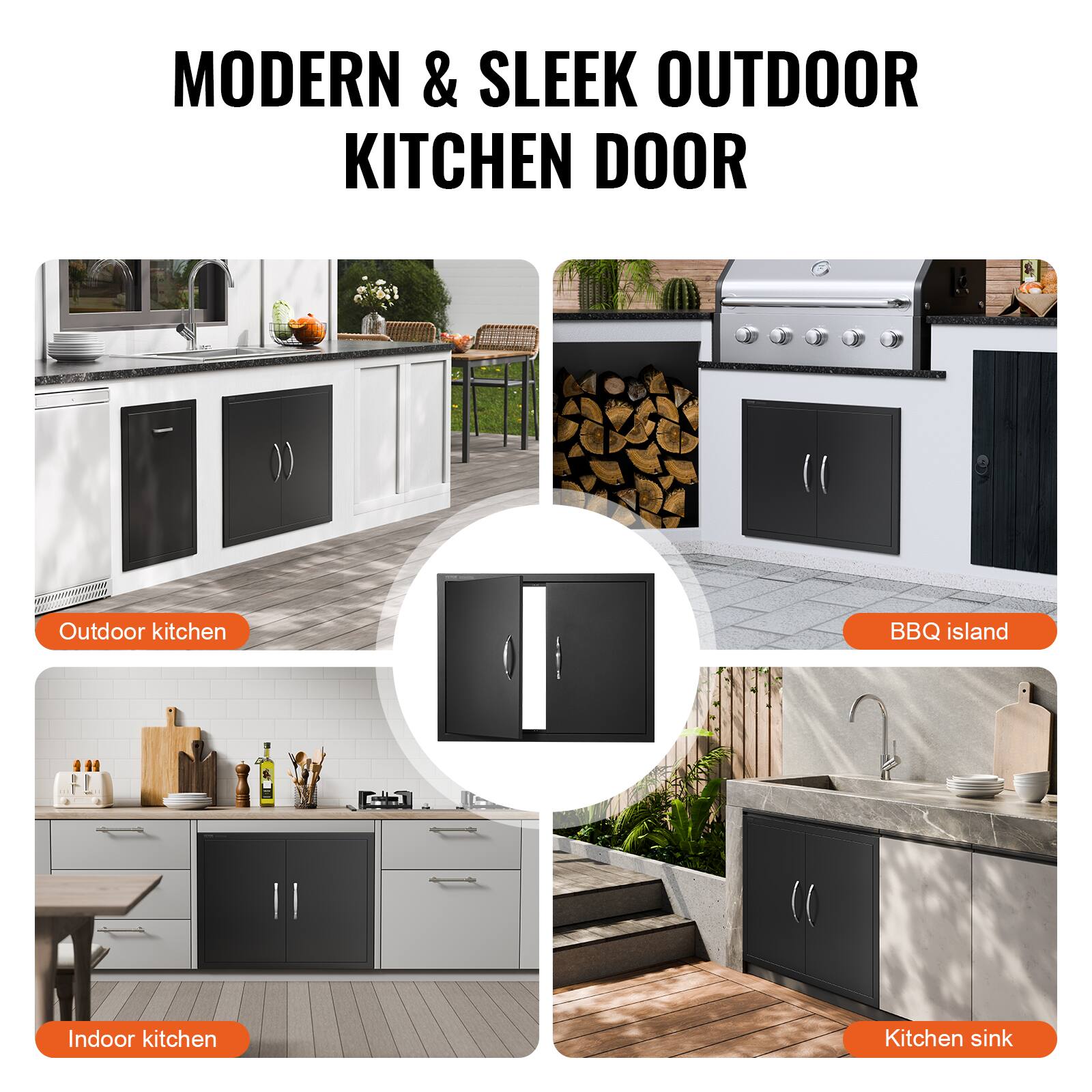 MODERN & SLEEK OUTDOOR KITCHEN DOOR

Outdoor kitchen
BBQ island
Indoor kitchen
Kitchen sink