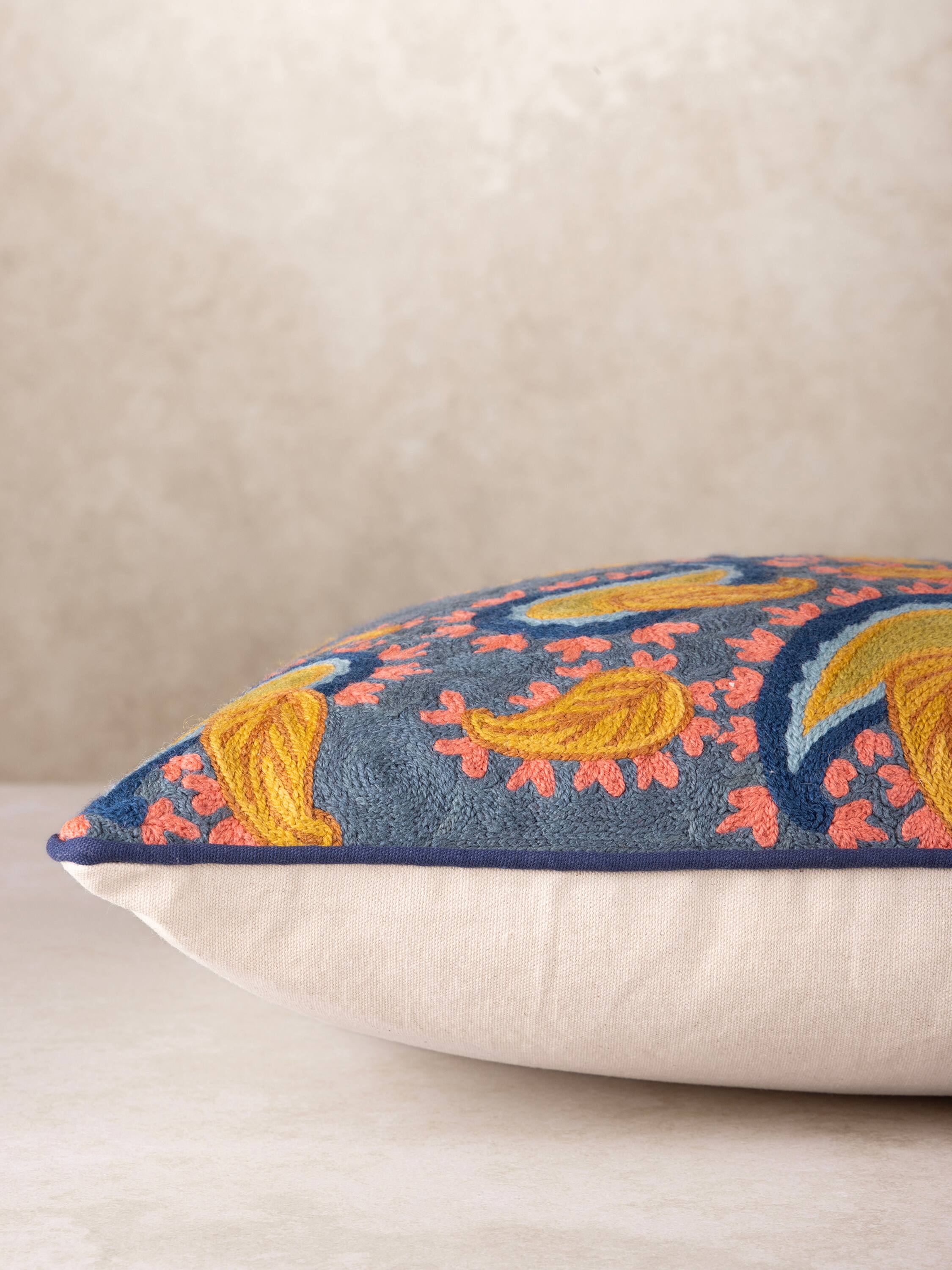 Left. GAURI KOHLI - Havana Pillow - Multicolored.