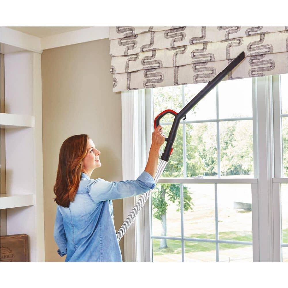 Alt View 5. Eureka - Refurbished NEU351 Max Swivel Upright Bagless Vacuum Cleaner - Red.