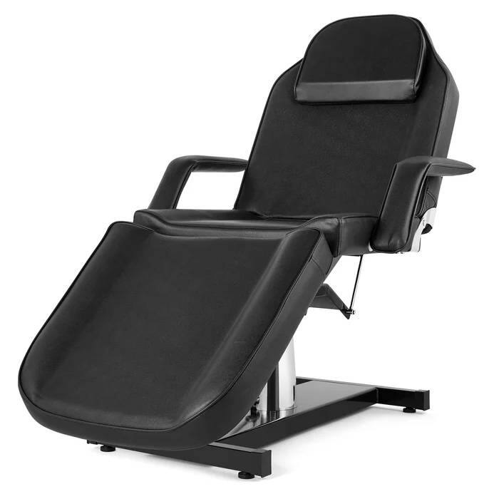 Alt View 1. Winado - 3-Section Hydraulic Facial Bed Massage Table Reclining Chair with Adjustable Backrest & Footrest for Beauty Salon Spa - Black.
