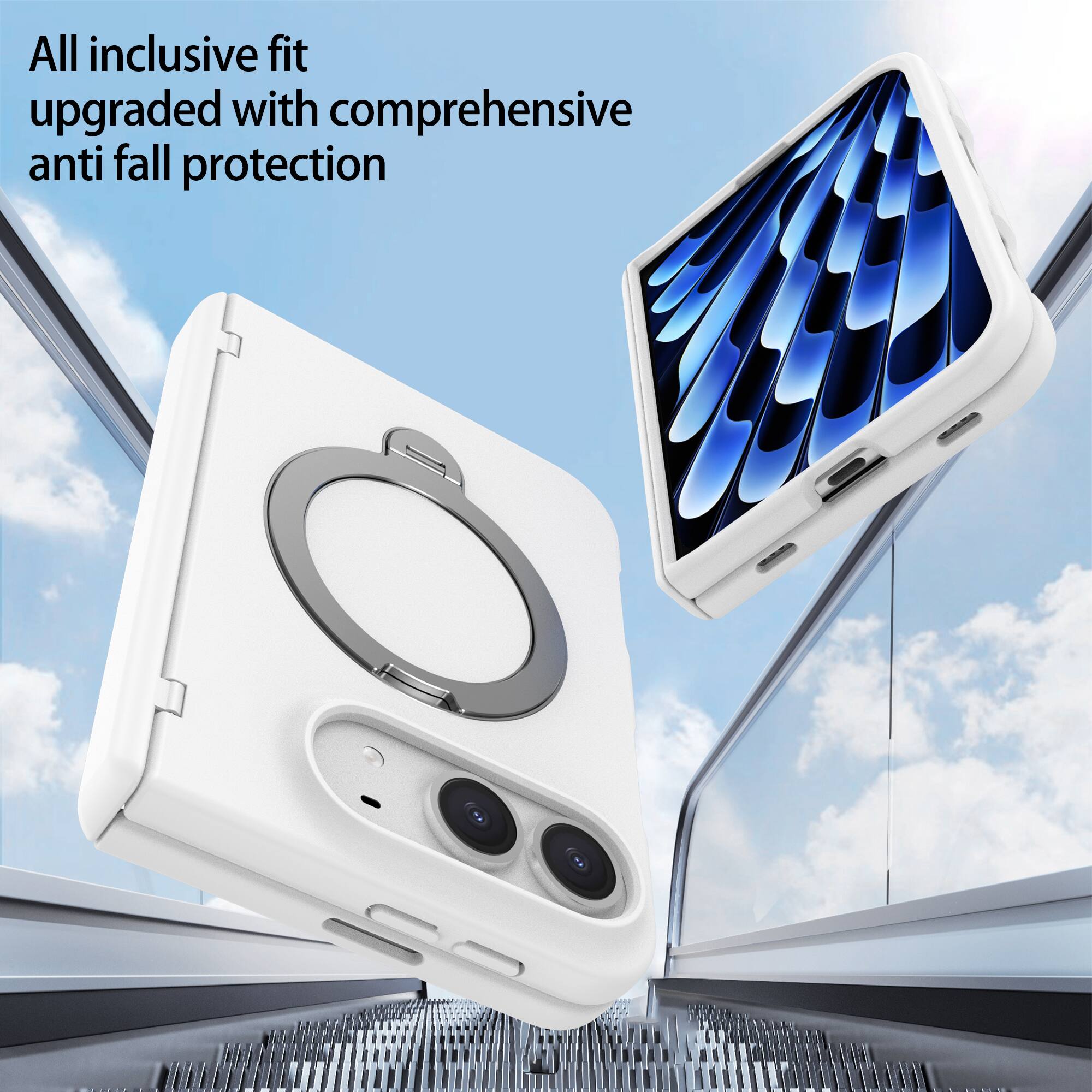 All inclusive fit upgraded with comprehensive anti fall protection