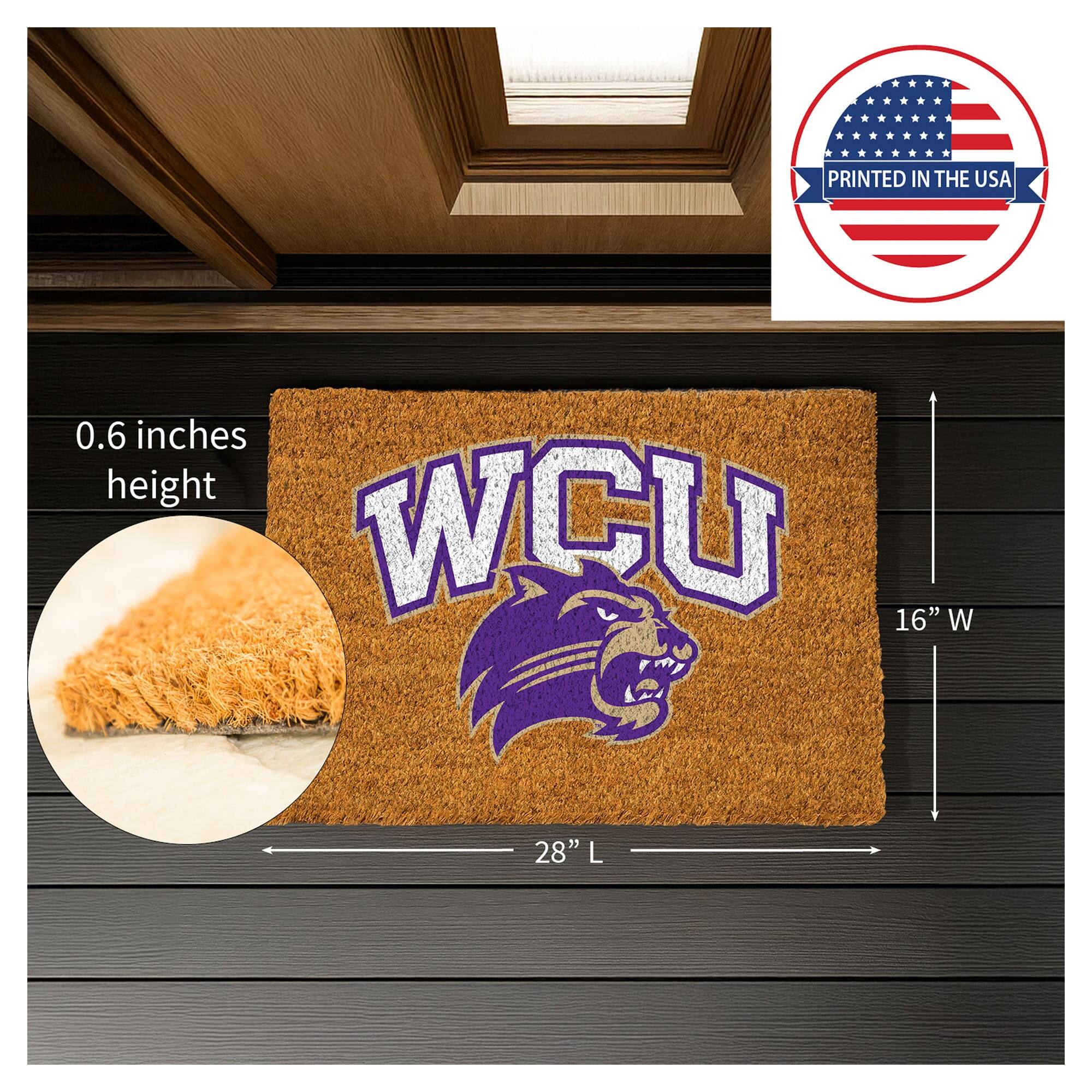 PRINTED IN THE USA  
0.6 inches height  
16" W  
28" L