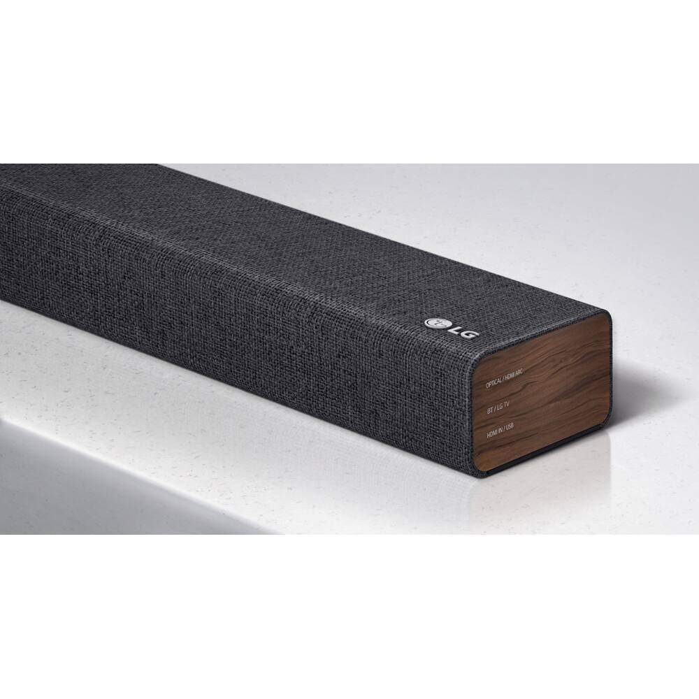 Alt View 4. LG - 2.1 Channel Sound Bar with Built-In Subwoofer SPM2.