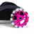Alt View 12. KIMI - ICON Kid's Electric Folding Scooter w/ 10 miles Max Range & 5 Mph Max Speed - Pink.