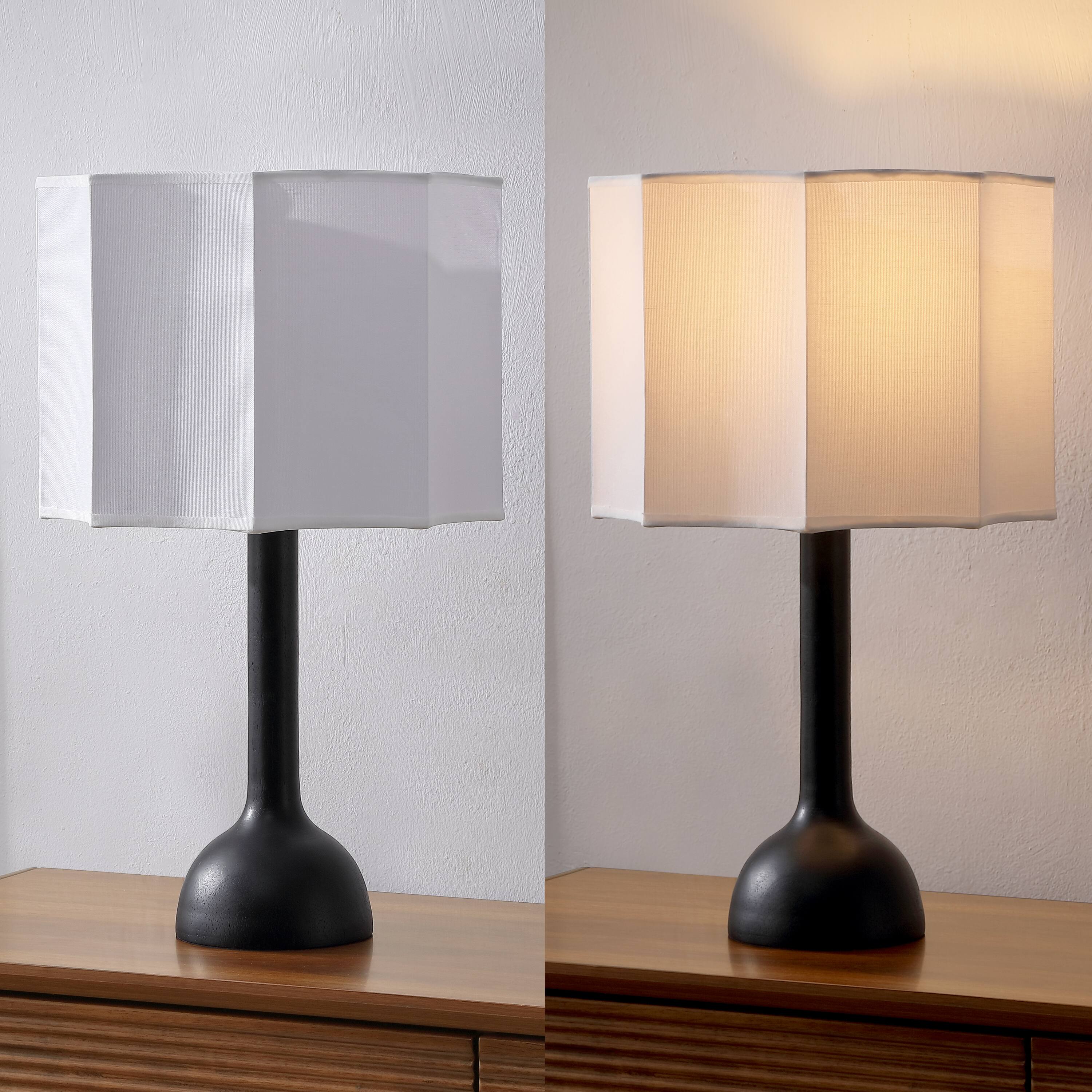 Jonathan Y Lisbet 21 in. Mid Century Modern Tubular Gourd Resin LED ...