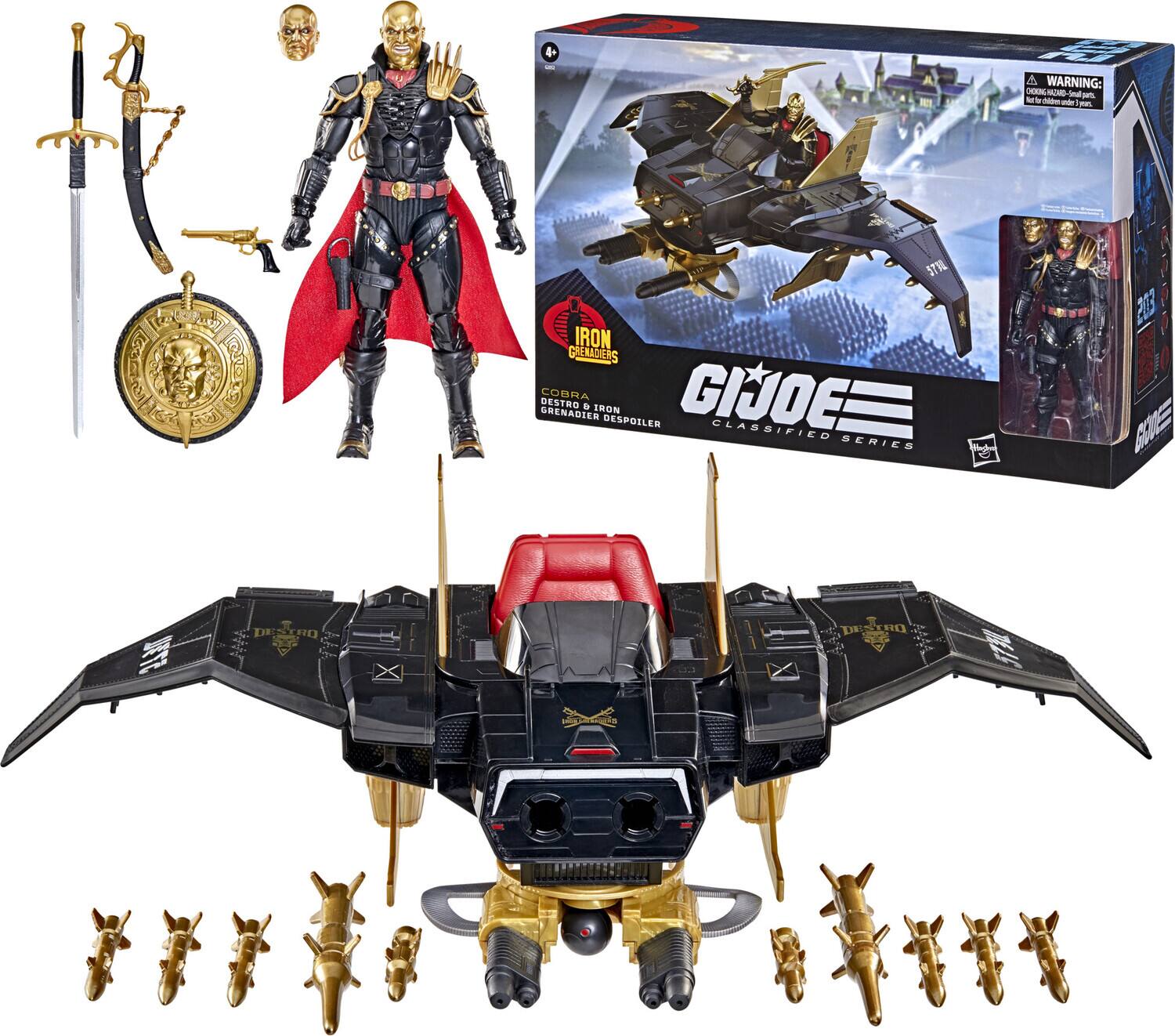 G.I. Joe - Classified Series - 203 Destro & Iron Grenadier Despoiler Action Figure & Vehicle - COLLECTIBLES