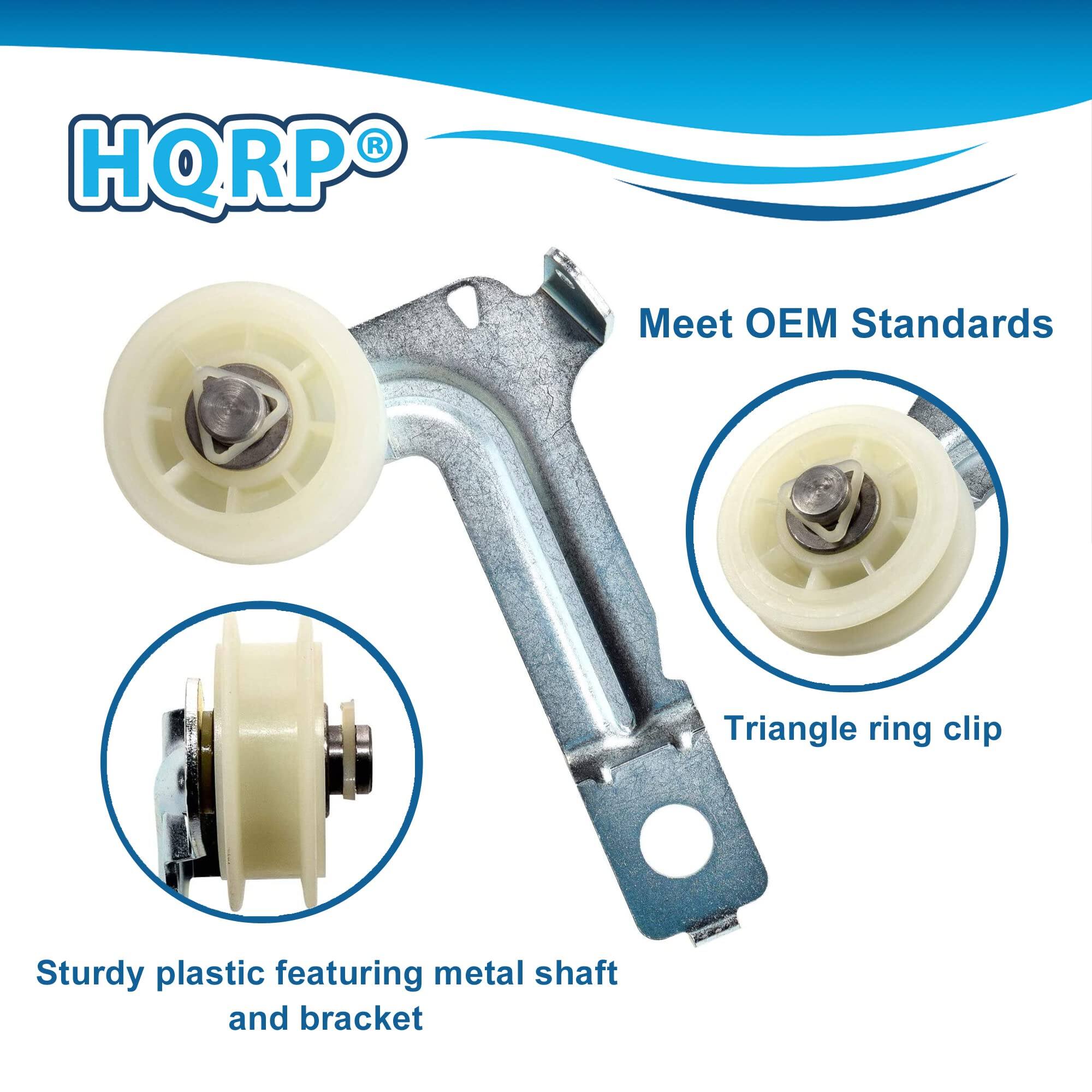 HQRP® Meet OEM Standards  
Triangle ring clip  
Sturdy plastic featuring metal shaft and bracket
