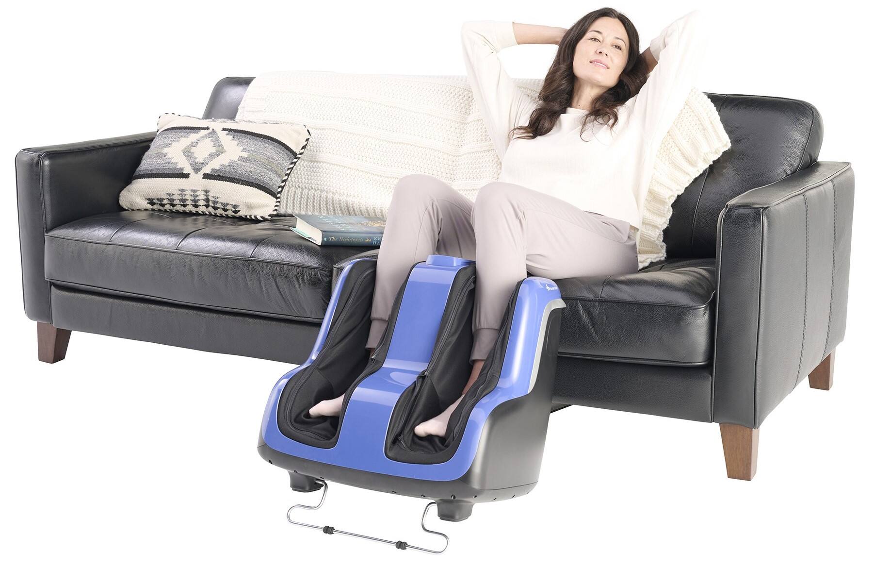 Alt View 24. Human Touch - SOL PLUS CALF FOOT MASSAGER - Blue.