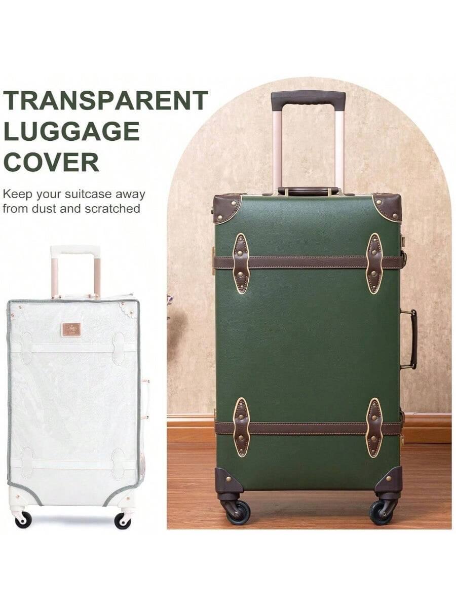 TRANSPARENT LUGGAGE COVER  
Keep your suitcase away from dust and scratched