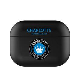 Keyscaper - Charlotte FC Charlotte FC Insignia AirPods Case Cover - No Size - Black