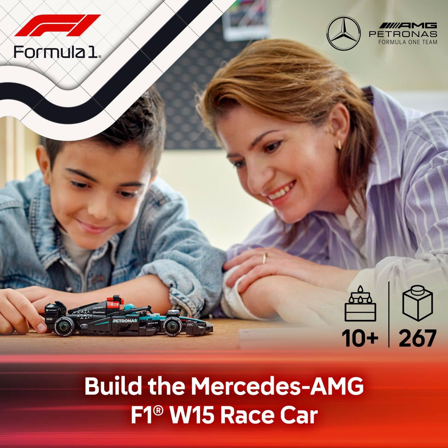 Formula 1 AMG PETRONAS FORMULA ONE TEAM - Build the Mercedes-AMG F1 W15 Race Car