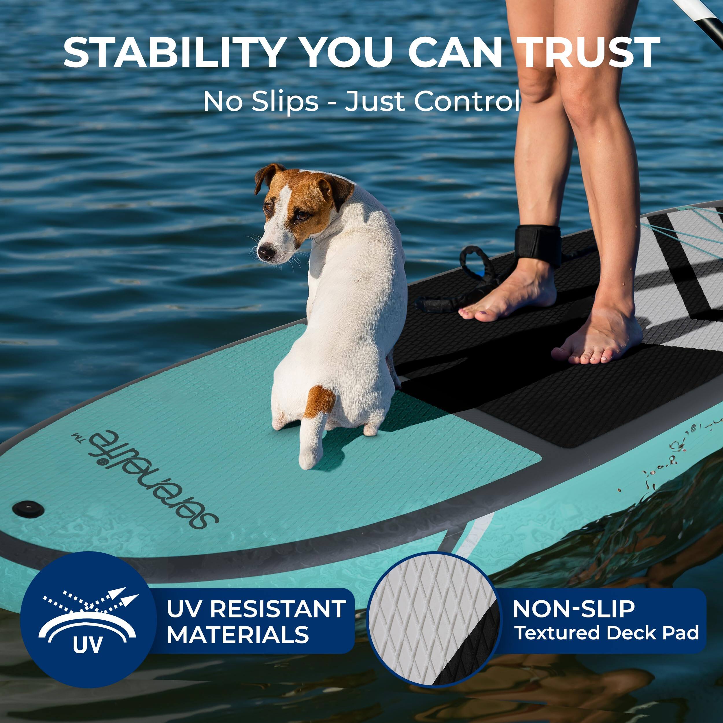 STABILITY YOU CAN TRUST  
No Slips - Just Control  

UV RESISTANT MATERIALS  
NON-SLIP Textured Deck Pad