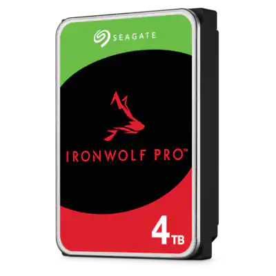 Seagate IronWolf Pro 4TB Internal Hard Drive with Rescue Data Seagate IronWolf Pro 4TB Internal Hard Drive with Rescue Data
