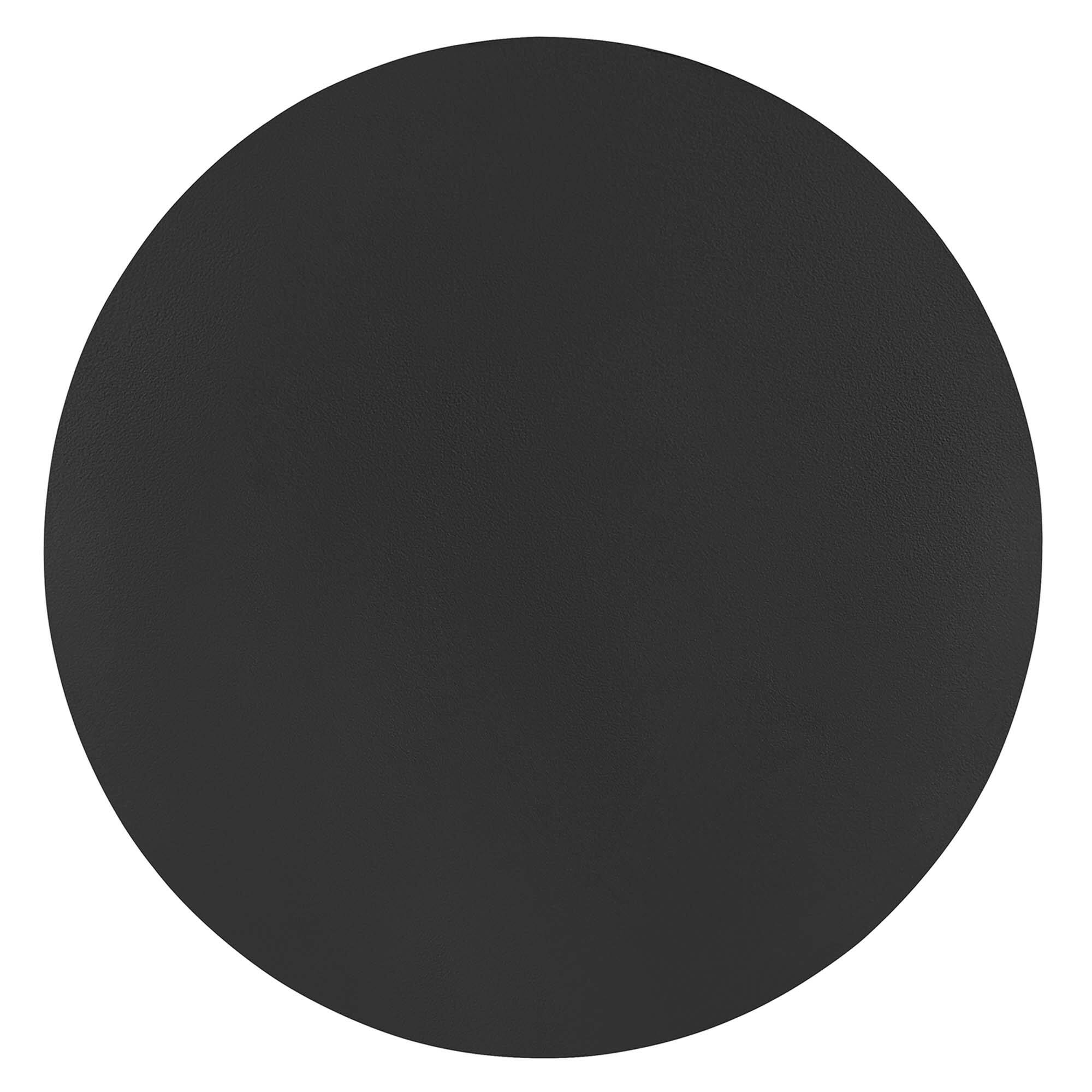 Alt View 4. Modway - Aliza Round White Marble Side Table by Modway - White Black.