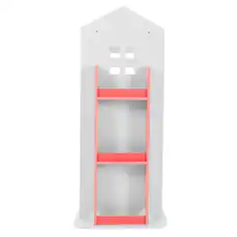 Home Collection - 4-Tier Rotating Bookcase Rack – 360°Display Organizer - Pink