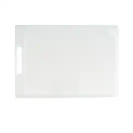 Norpro - Professional 12-Inch x 18-Inch Cutting Board with Juice Groove - White