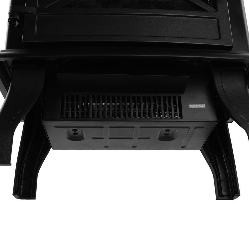 Alt View 8. Winado - 23" 1400W Indoor Electric Fireplace Fake Log Insert LED Glowing Heating - Black.