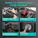 STEPS TO JUMP START YOUR VEHICLE
1. Plug smart jumper cable into the port of Jump starter
2. Connect the clamps to the car battery
3. Green light indicates correct connection, red light indicates wrong connection
4. Start your car engine