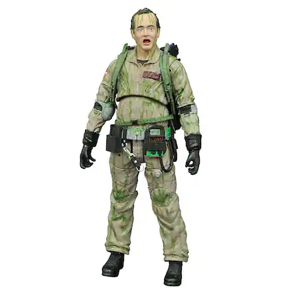 Front. Diamond Comic - Ghostbusters Select 7" Action Figure, Series 4: Slimed Peter - Multicolored.