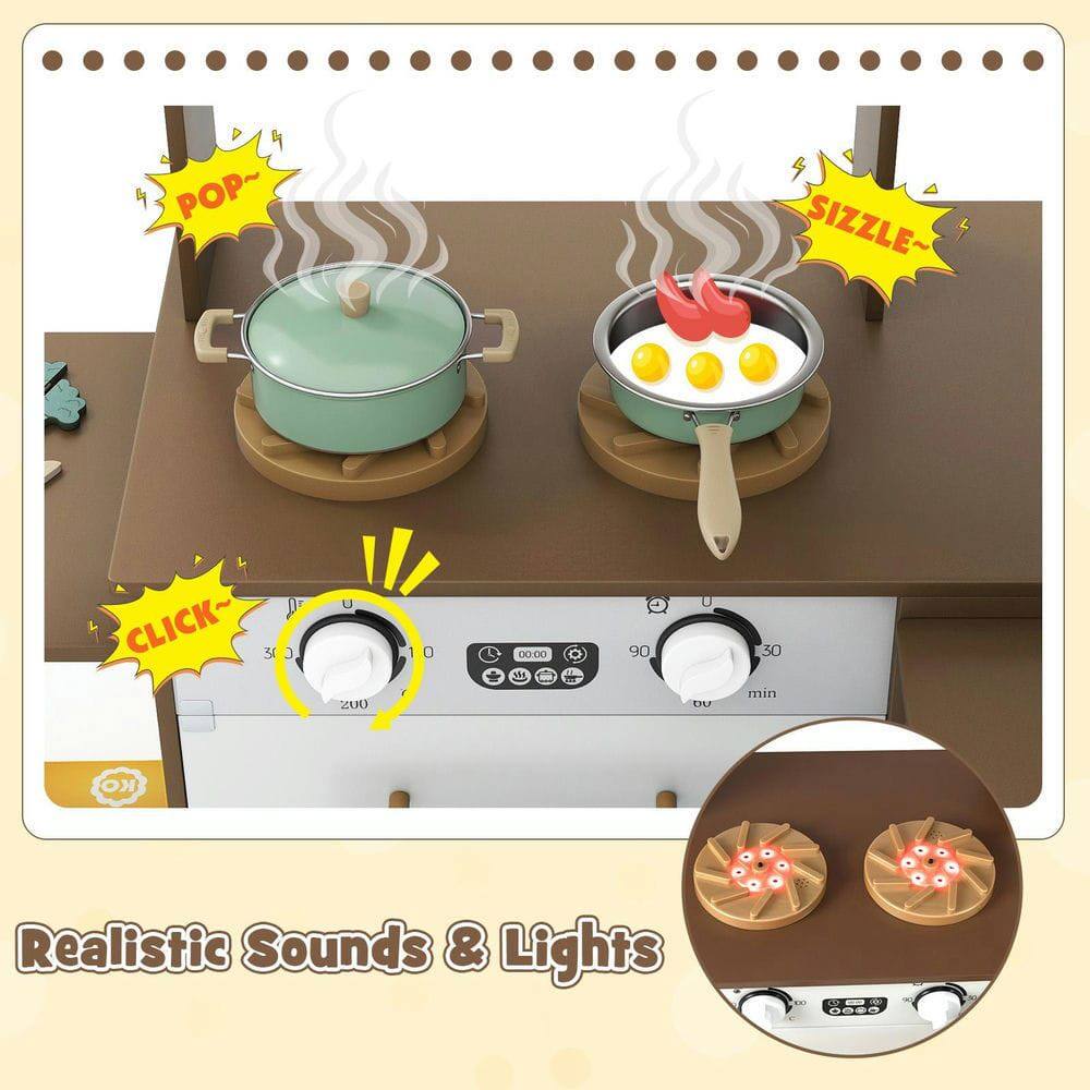 POP~ SIZZLE~ CLICK~  
3 300 O U 200 10 0 00:00 vis - 90 0 DU 30 min  
Realistic Sounds & Lights  
8 Lights