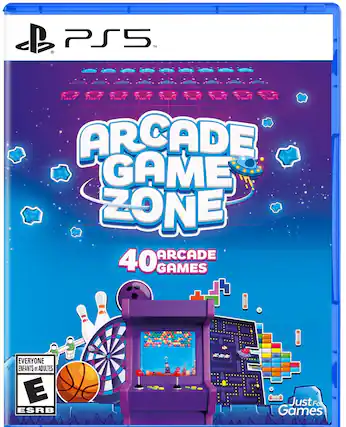 PS5 Thai - ARCADE GAME ZONE 40 ARCADE GAMES EVERYONE ENFANTS et ADULTES E ESRB Just For Games - E (Everyone)