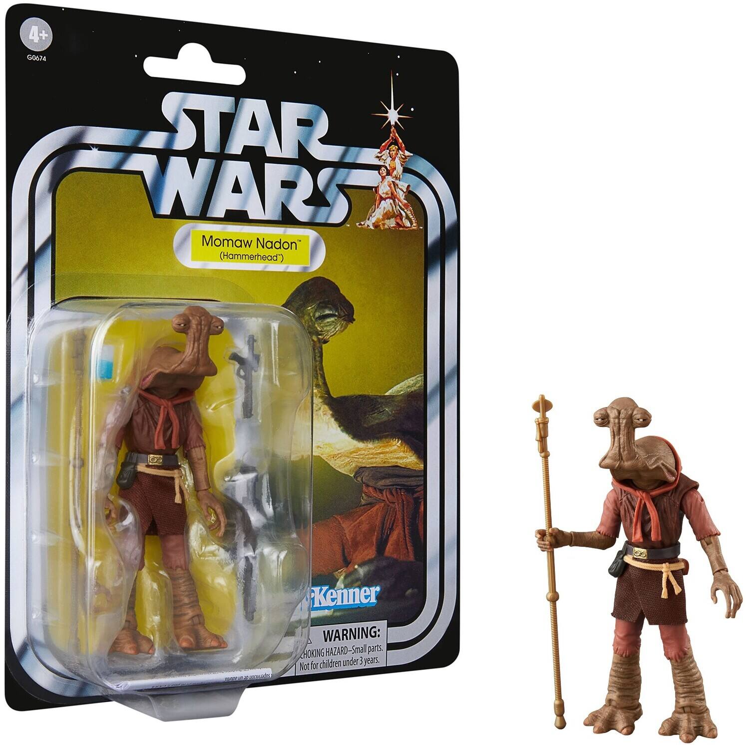 Hasbro Collectibles - Star Wars: A New Hope - Vintage Collection - Momaw Nadon Deluxe Action Figure - Collectibles