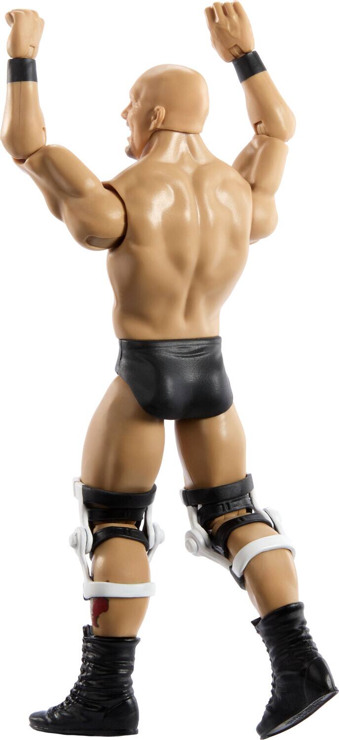 Alt View 2. Mattel - Mattel Collectible - WWE Main Event 6" "Stone Cold" Steve Austin Action Figure   - COLLECTIBLES - Multicolor.