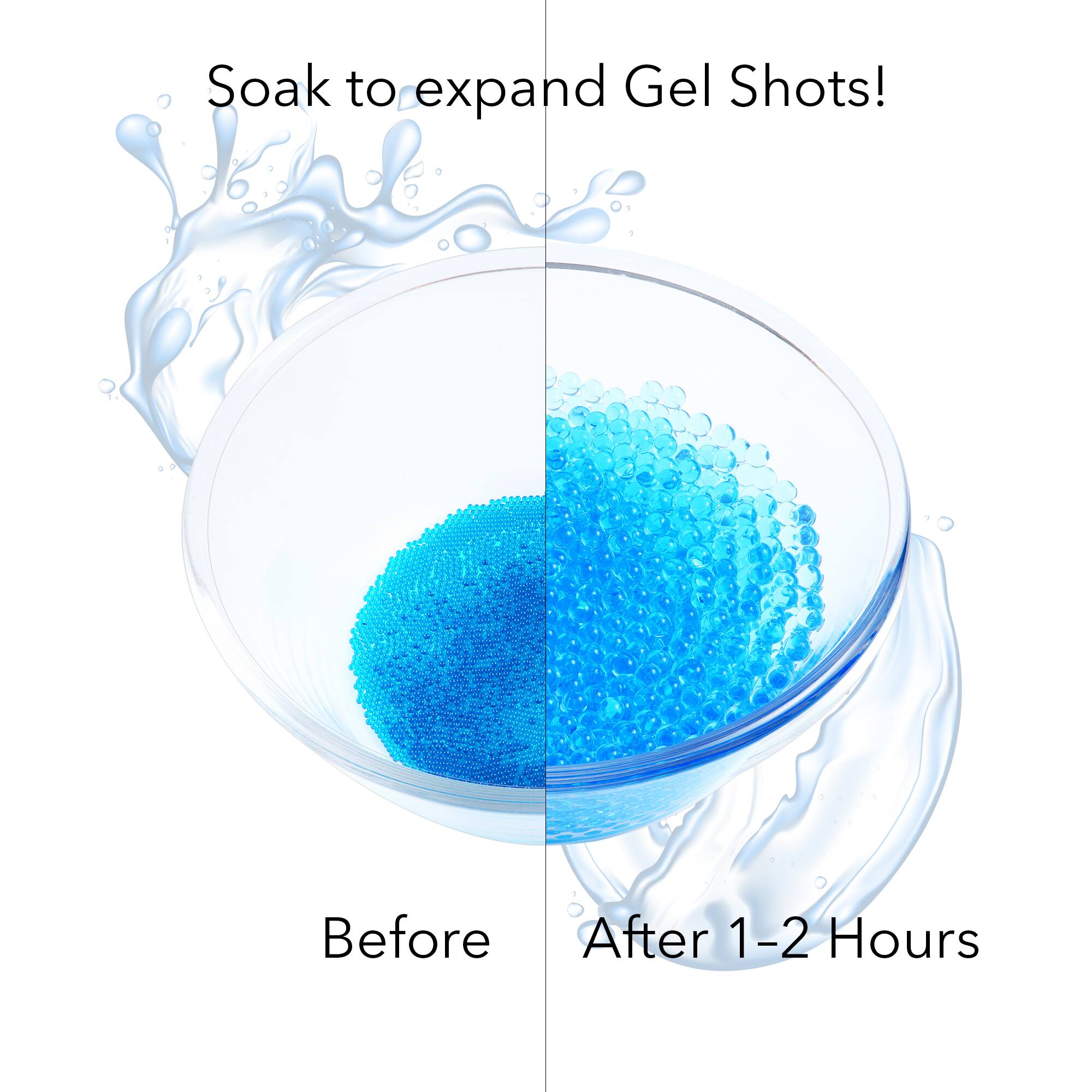 Soak to expand Gel Shots!

Before

After 1-2 Hours