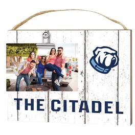 Jardine - Citadel Bulldogs 8" x 10" Weathered Clip It Frame - White