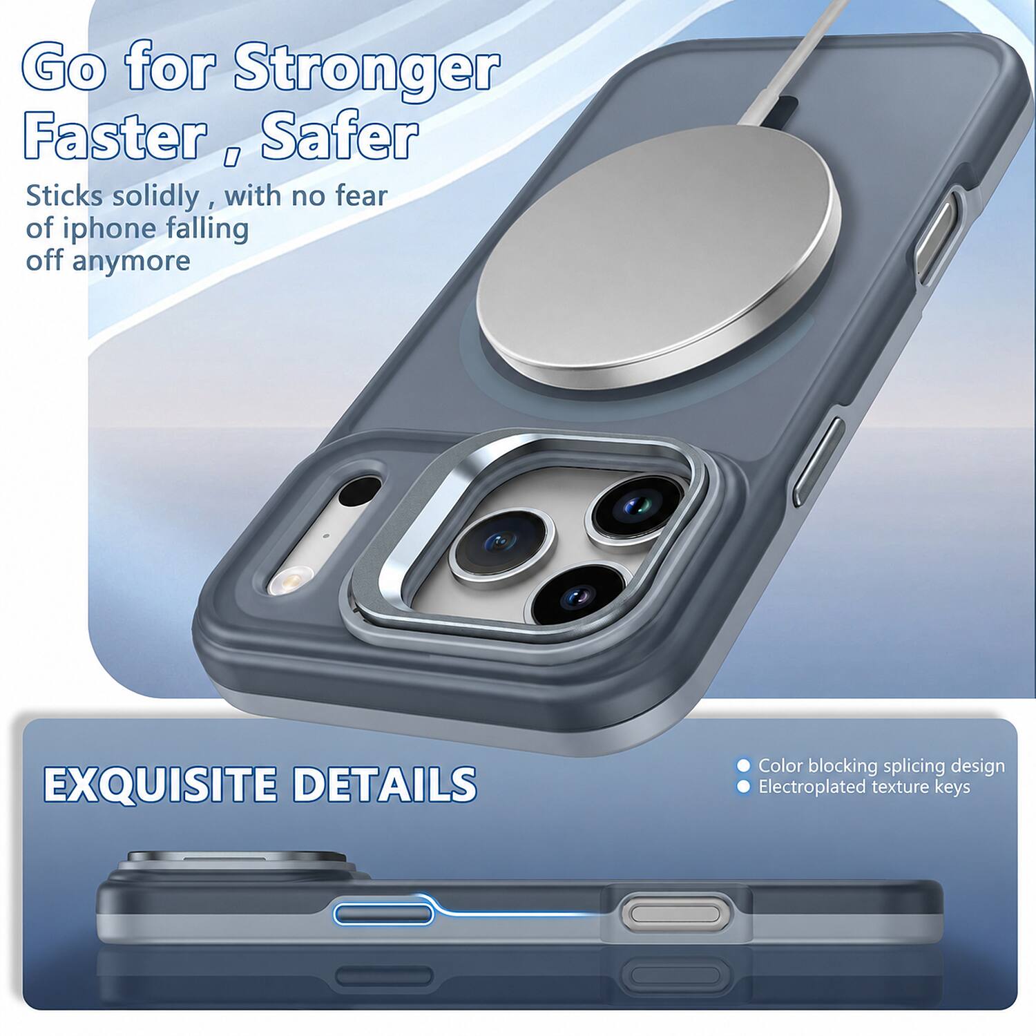 UUCOVER Magnetic Case for Apple iPhone 17 Pro Max,Shockproof TPU+PC ...
